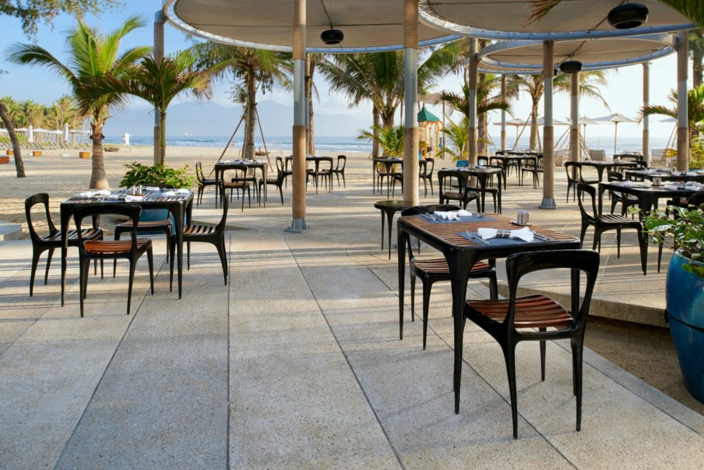 Azure Beach Lounge Exterior at Pullman Danang Beach Resort