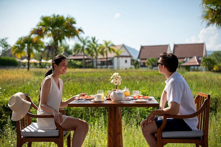 Pullman Luang Prabang, countryside, paddy fields, resort in Laos, world class meeting spaces